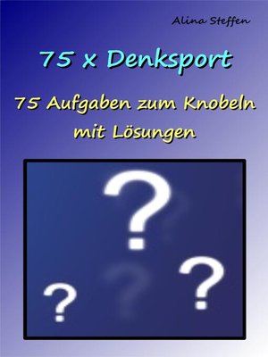cover image of 75 x Denksport